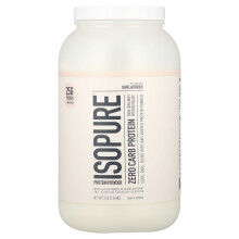 Proteina in Polvere Zero Carb, Isopure, Senza Sapore, 3 lb (1.36 kg)