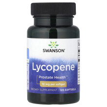 Swanson Lycopene 120 Softgels | 10 mg | Prostate & Cellular Health