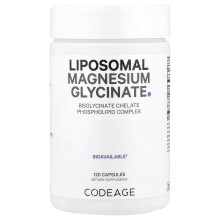 Codeage, Liposzomális Magnézium Glicinát, 120 Kapszula