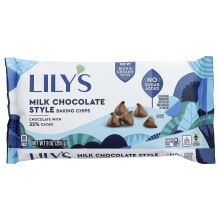 Lily's Sweets, Bakingschijfjes, Melkchocolade Stijl, 9 oz (255 g)