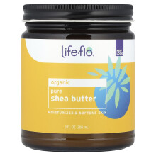 Life-flo, Manteiga de Karité Orgânica Pura, 9 fl oz (266 ml)