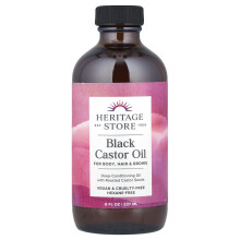 Heritage Store, Aceite de Castor Negro, 8 onzas fl (237 ml)