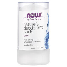 NOW Foods, Soluzioni, Stick deodorante naturale, 4.25 oz (120 g)