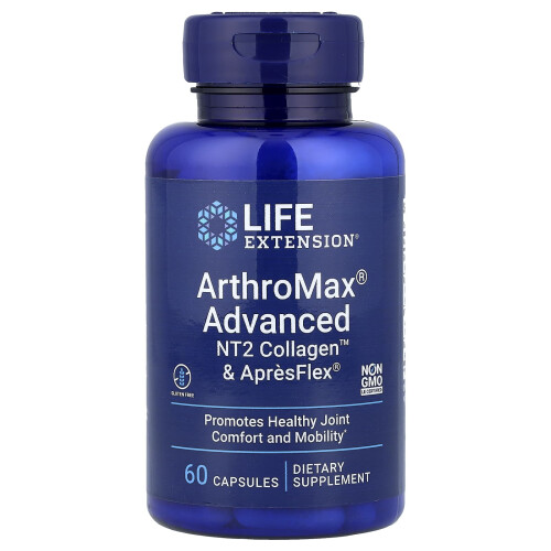 Life Extension, ArthroMax Advanced, NT2 Collageen & ApresFlex, 60 Capsules