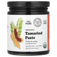 Pasta de Tamarindo Orgânica da Pure Indian Foods, 11 oz (310 g)