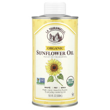 La Tourangelle, Ökológiai Napraforgóolaj, 16,9 fl oz (500 ml)
