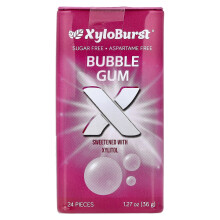 Xyloburst, Xylitol Gum, Bubble Gum, 25 Kusov