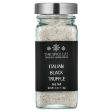 The Spice Lab, Italian Black Truffle, Sea Salt, 4 oz (113 g)