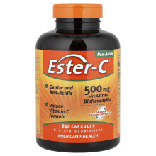 American Health, Ester-C citrus-bioflavonoidien kanssa, 240 Pillereitä