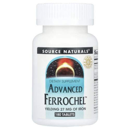 Source Naturals, Advanced Ferrochel, 180 Tablets