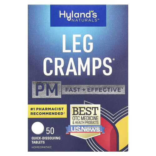 Hyland's Naturals, Κράμπες Γάστρας PM, 50 Ταμπλέτες