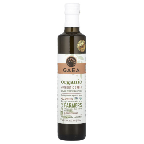 Γαία, Οργανική Extra Virgin Ελαιόλαδο, 16.9 fl oz (500 ml)