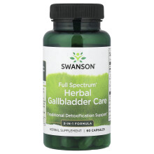 Swanson, Cuidado Integral Herbal da Bexiga, 60 Cápsulas