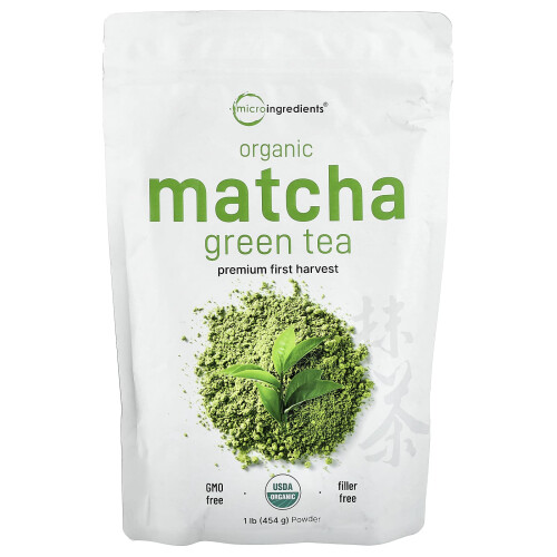 Μικρο Σύνθετα, Οργανικό Matcha Πράσινο Τσάι, 1 lb (454 g)