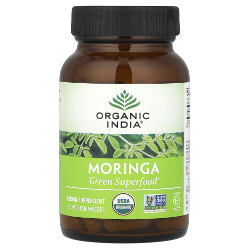 Organic India, Moringa, 90 Capsule Vegetariani