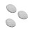 3Pcs Modern Stainless Steel Stool Seat Replacement Round Silver 5