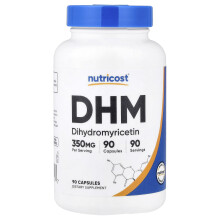 Nutricost, DHM, 350 mg, 90 Cápsulas