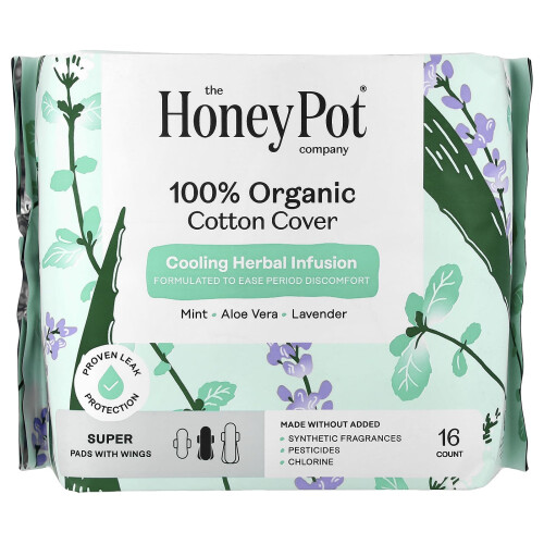 The Honey Pot Company, Οργανική Υπερύθρινη-Ενυδατική Κρέμα με Φύλλα, 16 Σύνθετα