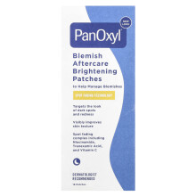 PanOxyl, PM, Blemish Aftercare Brightening Patches, 16 Enstaka-Brusa Klara Patches
