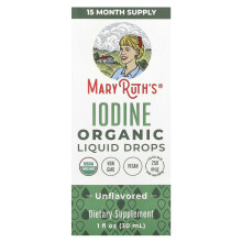 Gocce di Iodio Bio di MaryRuth's, Senza Sapore, 1 fl oz (30 ml)