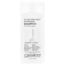 Giovanni, Trzy Traktowanie Drzewa Cynamonowego, Inwazyjny Szampon, Dla Wszystkich Typów Włosów, 2 fl oz (60 ml)