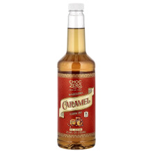 ChocZero, Smaksättning Sirap, Karamell, 26,5 oz (750 ml)