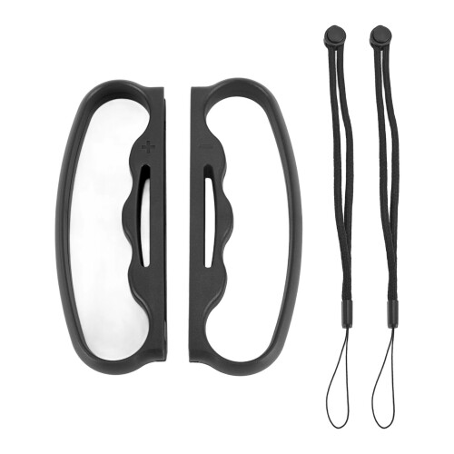 2 Stück Boxing-Grip für Switch OLED Schwarz+Schwarz 1
