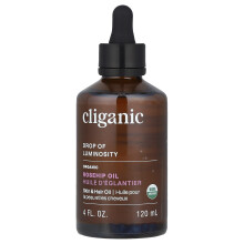 Cliganic, Organic Rosehip Seed Oil, 4 fl oz (120 ml)