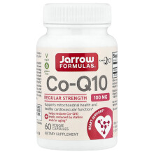 Jarrow Formulas, Co-Q10, 100 mg, 60 Veggie Kapsle
