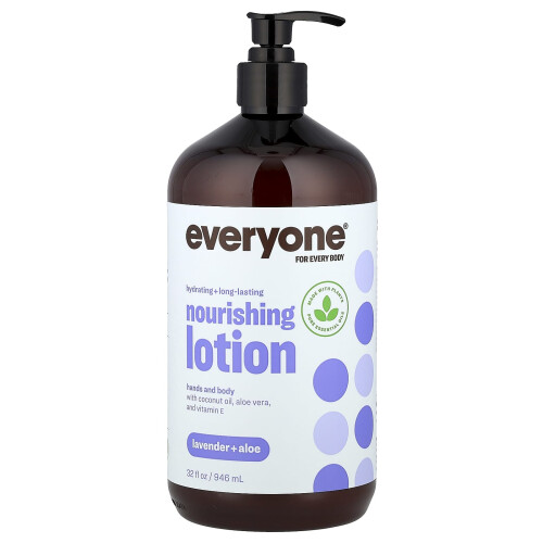Everyone, Crema Nutriente, Lavanda + Aloè, 32 fl oz (946 ml)