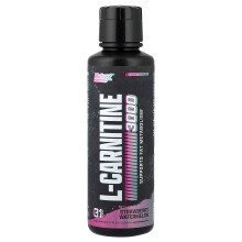 Nutrex Research, L-Carnitina 3000, Morango Melão, 15,72 fl oz (465 ml)