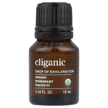 Cliganic, 100% Ren Essential Oil, Rosmarin Oil, 0,33 fl oz (10 ml)