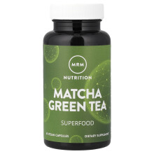 MRM Nutrition, Matcha Green Tea, 60 kasvissyöjäpilleriä (500 mg per pilleri)