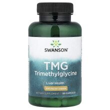 Swanson, TMG Trimethylglycine, 500 mg, 90 Kapseln