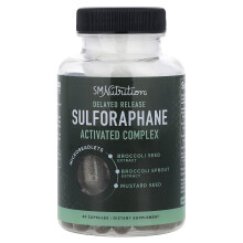 SMNutrition, Sulforafaan Activated Complex, 60 Capsules