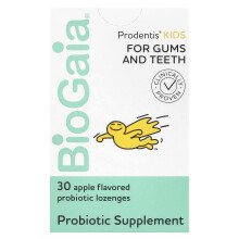 BioGaia, Prodentis Bambini, Lozioni Probiotiche, Mele, 30 Lozioni