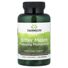 Swanson, Bitter Melon Featuring Momordicin, 120 Kapseln