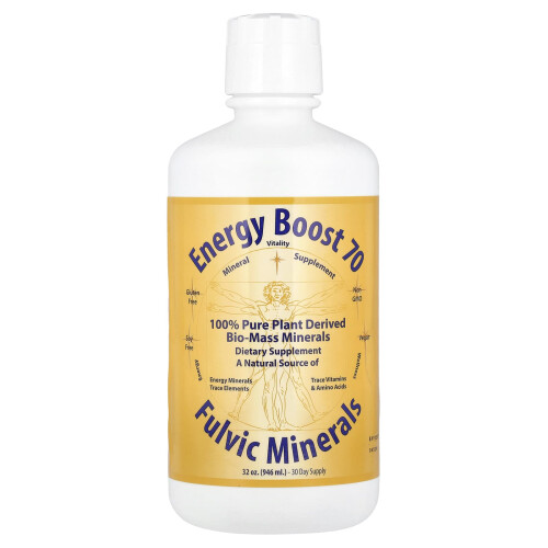Μορνίνγκσταρ Μινεράλς, Energy Boost 70, Fulvic Μinerals, 32 oz (946 ml)