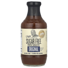 G Hughes, Bez cukru BBQ omáčka, Originál, 18 oz (510 g)