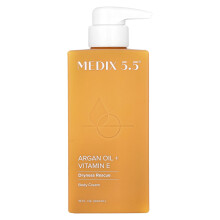 Medix 5.5, Cremas de Tratamiento Corporal, Aceite de Argán + Vitamina E, 15 fl oz (444 ml)