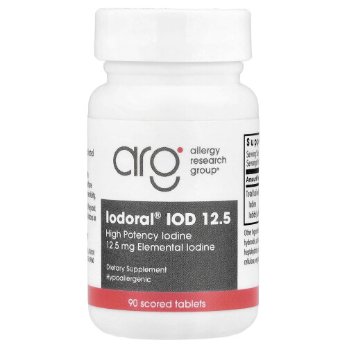 Optimox, Iodoral, Jod/Potassium Jodid, 90 Scored Tabletter