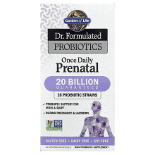 Garden of Life, Probiotyki Dr. Formułowane, Raz dziennie Prenatal, 30 Wegetariańskich Kapsułek