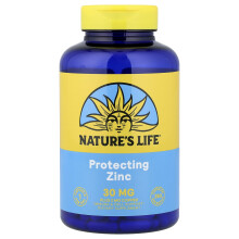 Nature's Life, Zink, 30 mg, 250 Vegetarische Capsules