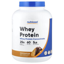 Nutricost, Concentrato di Proteine di Latte, Chocolate Peanut Butter, 5 lb (2,268 g)