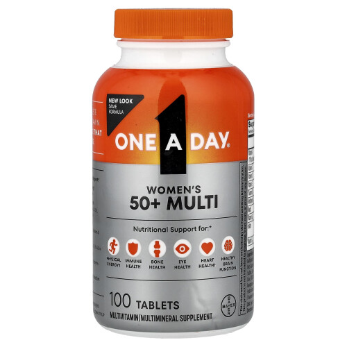 One-A-Day, Vrouwen's 50+, Compleet Multivitamine, 100 Tablets