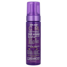 Giovanni, Curl Habit, Definierande Hår Mousse, För alla curl typer, 7 fl oz (207 ml)