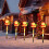Lampes solaires de Noël étanches pour l'extérieur 6
