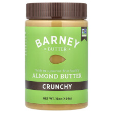 Barney Butter, Amandelboter, Crunchy, 16 oz (454 g)