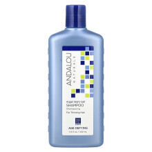Andalou Naturals, Andalou Naturais, Xampu, Definindo Idade, Para Cabelos Aumentados, Célula de Esterno de Argan, 11.5 fl oz (340 ml)