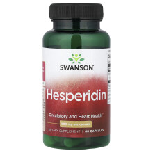 Swanson, Hesperidina, 500 mg, 60 Cápsulas